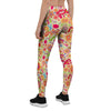 Hippie White Peace Women's Leggings-grizzshop