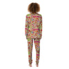 Hippie White Peace Women's Pajamas-grizzshop