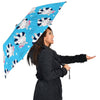 Hippo Cute Pattern Print Automatic Foldable Umbrella-grizzshop