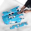 Hippo Cute Pattern Print Automatic Foldable Umbrella-grizzshop