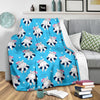 Hippo Cute Pattern Print Blanket-grizzshop