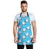 Hippo Cute Pattern Print Men's Apron-grizzshop