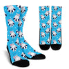 Hippo Cute Pattern Print Unisex Crew Socks-grizzshop