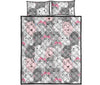 Load image into Gallery viewer, Hippo Cute Print Pattern Bed Set Quilt-grizzshop