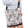 Hippo Cute Print Pattern Crossbody bags-grizzshop