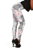 Hippo Cute Print Pattern Women Leggings-grizzshop