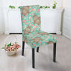 Hippo Floral Pattern Print Chair Cover-grizzshop