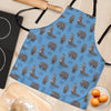 Hippo Pattern Print Women's Apron-grizzshop