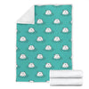 Hippo Print Pattern Blanket-grizzshop