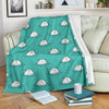 Hippo Print Pattern Blanket-grizzshop