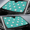 Hippo Print Pattern Car Sun Shade-grizzshop