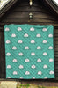 Hippo Print Pattern Quilt-grizzshop