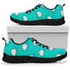 Hippo Print Pattern Sneaker Shoes For Men Women-grizzshop