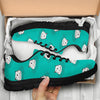 Hippo Print Pattern Sneaker Shoes For Men Women-grizzshop