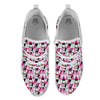 Hipster Chihuahua Print Pattern White Athletic Shoes-grizzshop