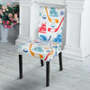 Hockey Pattern Print Chair Cover-grizzshop