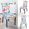 Hockey Pattern Print Chair Cover-grizzshop