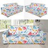 Hockey Pattern Print Sofa Covers-grizzshop