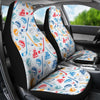 Hockey Pattern Print Universal Fit Car Seat Cover-grizzshop