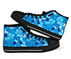 Hockey Print Pattern Men Women's High Top Shoes-grizzshop