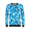 Hockey Print Pattern Women Crewneck Sweatshirt-grizzshop