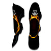 Hole Burning Print Muay Thai Shin Guards-grizzshop