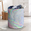 Holographic Abstract Laundry Basket-grizzshop