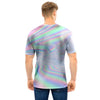 Holographic Abstract Men T Shirt-grizzshop