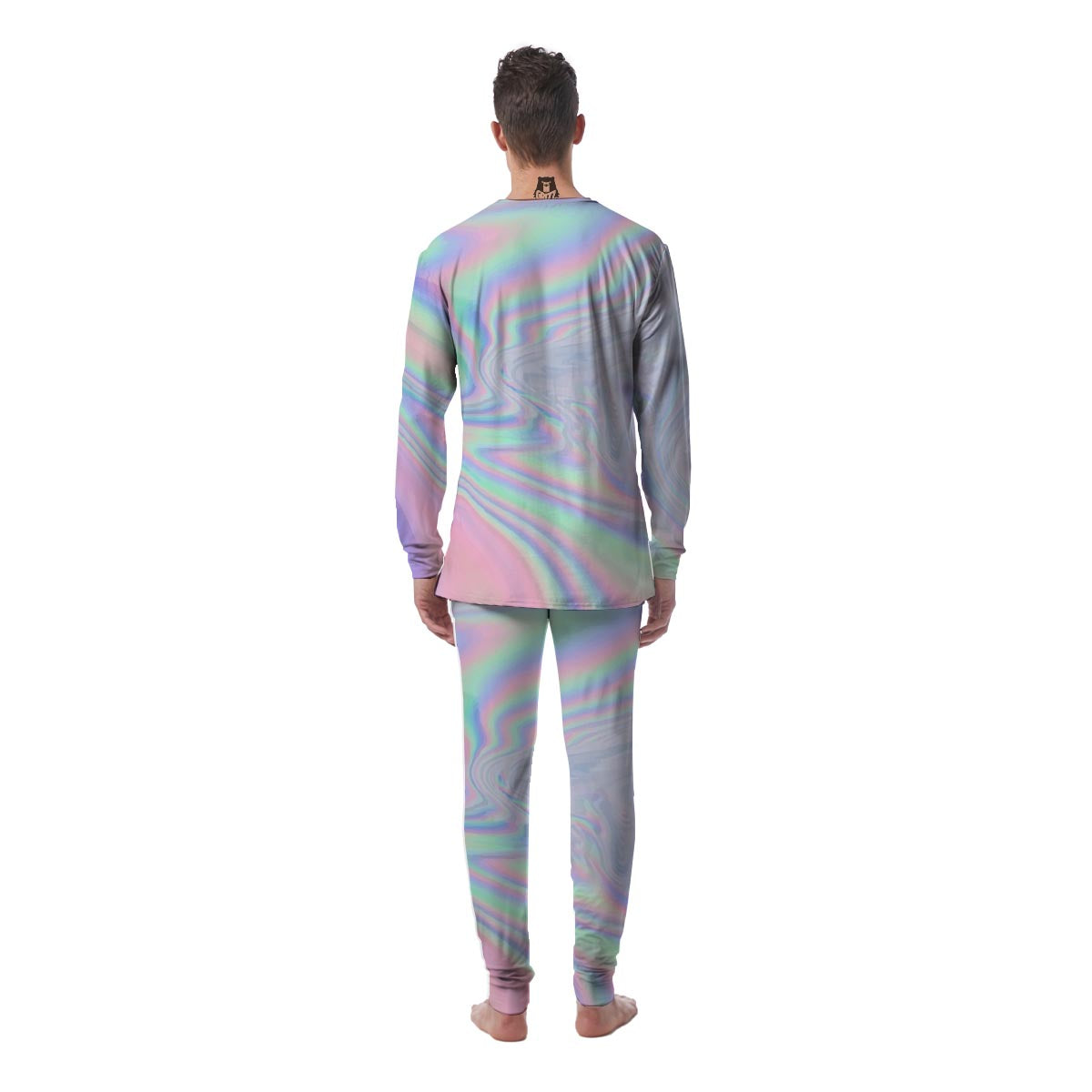 Holographic Abstract Men's Pajamas-grizzshop