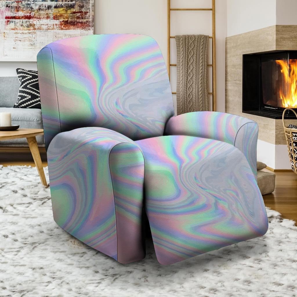 Holographic Abstract Recliner Cover-grizzshop