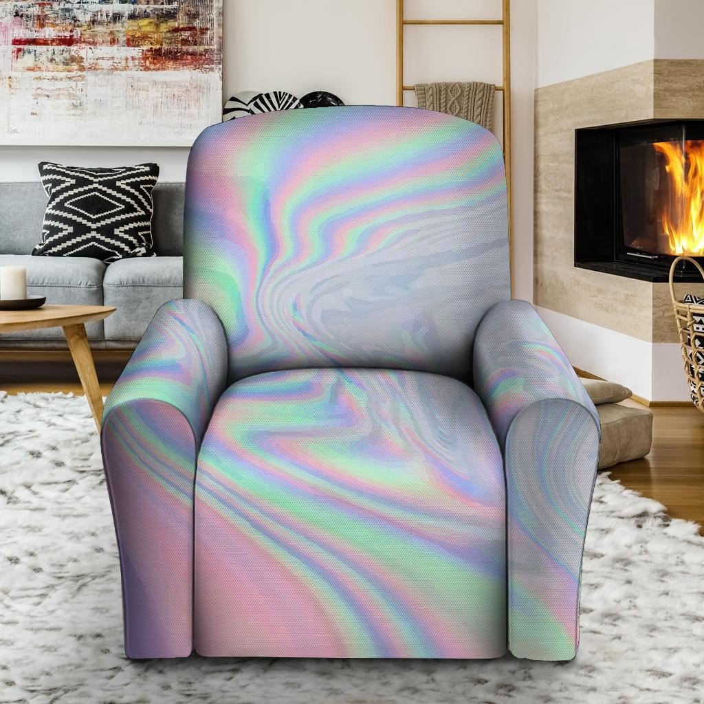 Holographic Abstract Recliner Cover-grizzshop