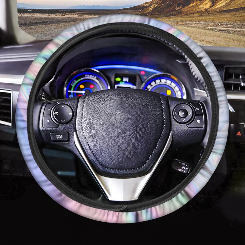 Holographic Abstract Steering Wheel Cover-grizzshop