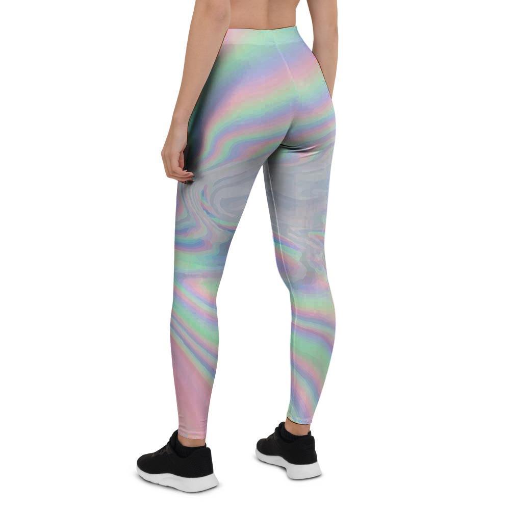 Holographic Abstract Women's Leggings-grizzshop