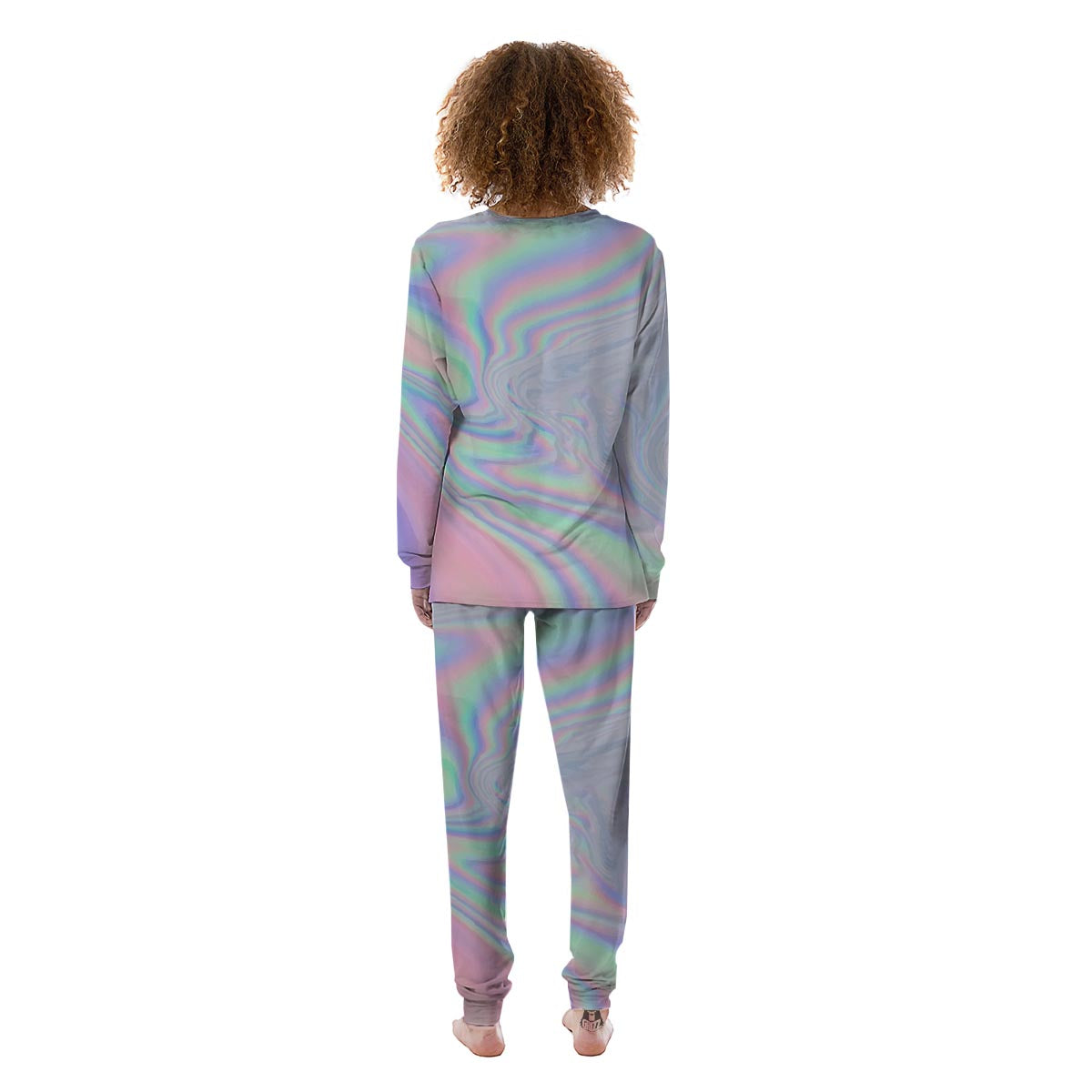 Holographic Abstract Women's Pajamas-grizzshop