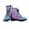 Holographic Floral Psychedelic Men's Boots-grizzshop