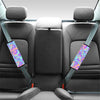 Holographic Floral Psychedelic Seat Belt Cover-grizzshop