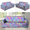 Holographic Floral Psychedelic Sofa Cover-grizzshop