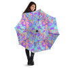 Holographic Floral Psychedelic Umbrella-grizzshop