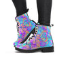 Holographic Floral Psychedelic Women's Boots-grizzshop