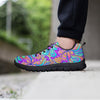 Holographic Floral Psychedelic Women's Sneakers-grizzshop