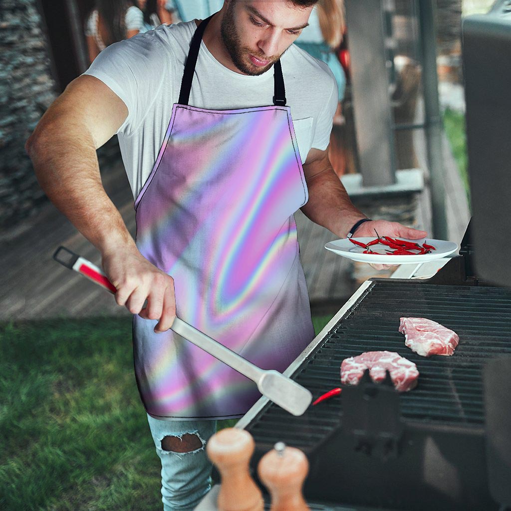 Holographic Men's Apron-grizzshop