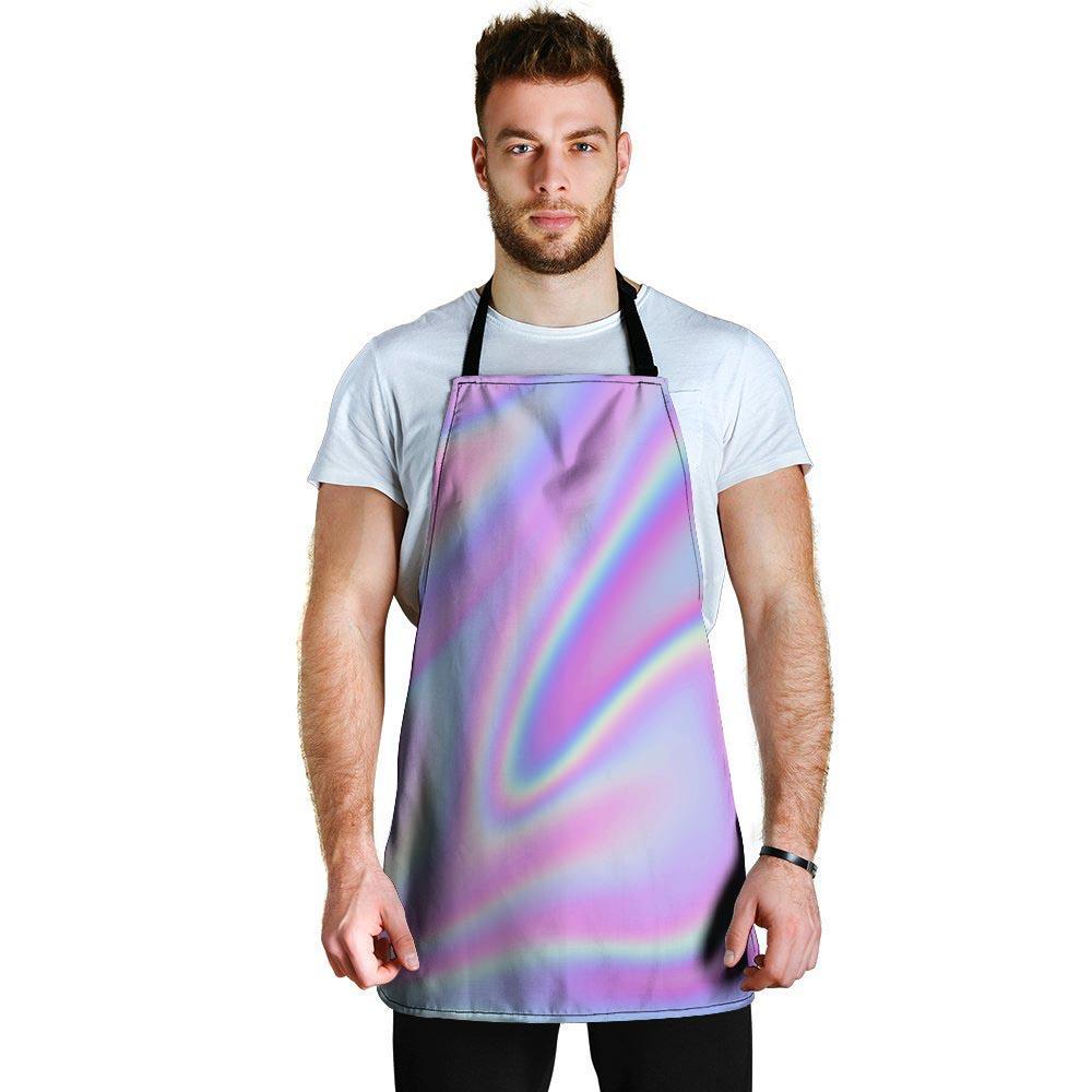 Holographic Men's Apron-grizzshop