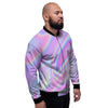 Holographic Men's Bomber Jacket-grizzshop