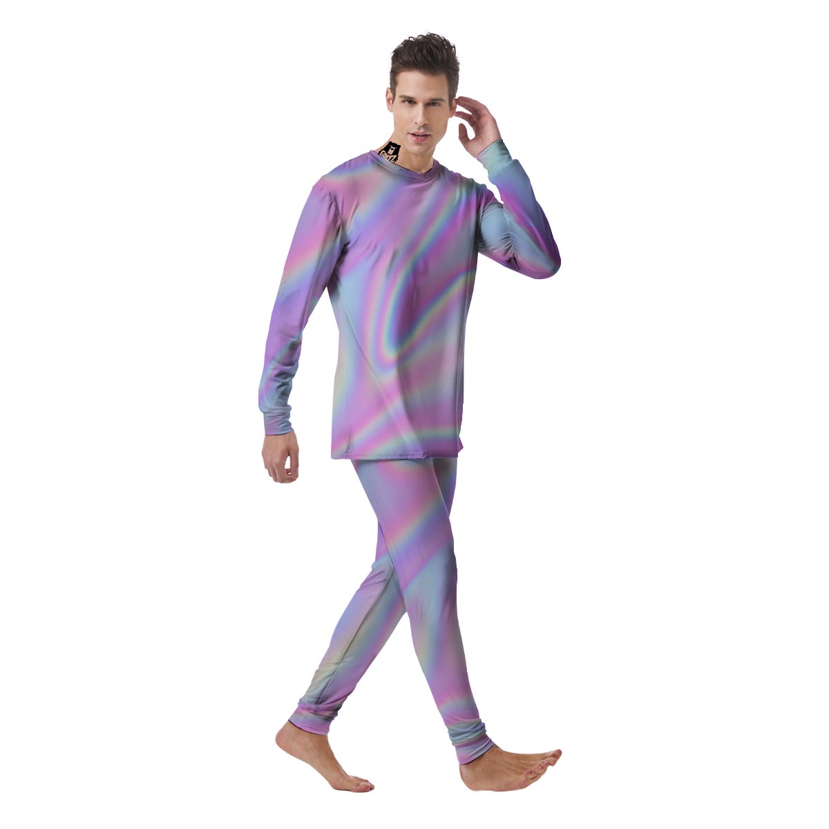 Holographic Men's Pajamas-grizzshop