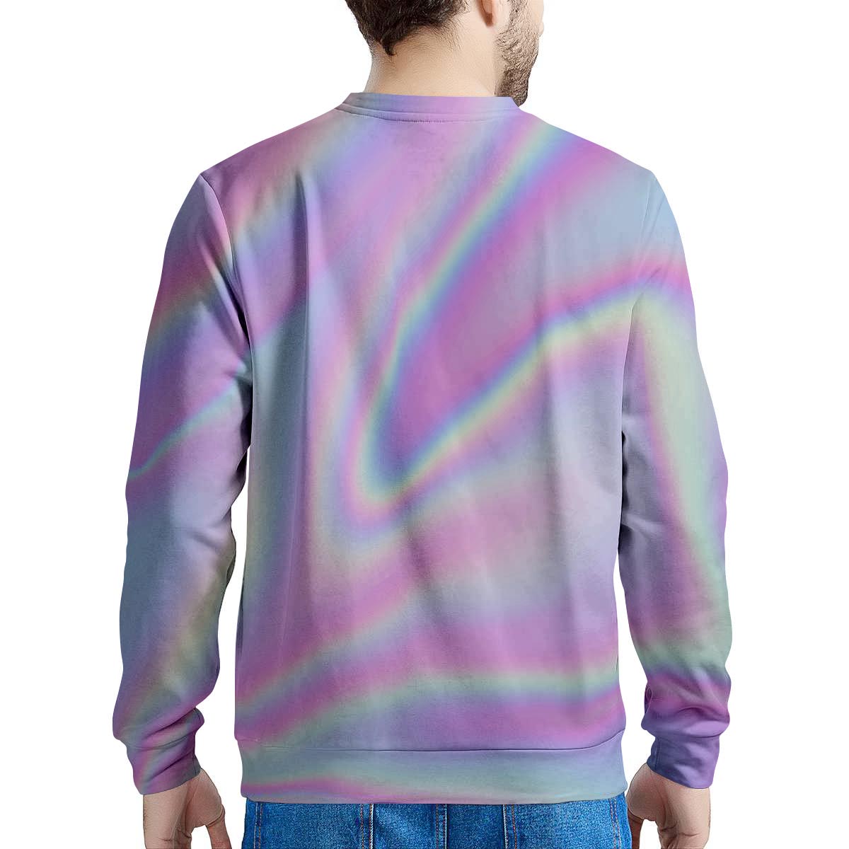 Holographic Men's Sweatshirt-grizzshop