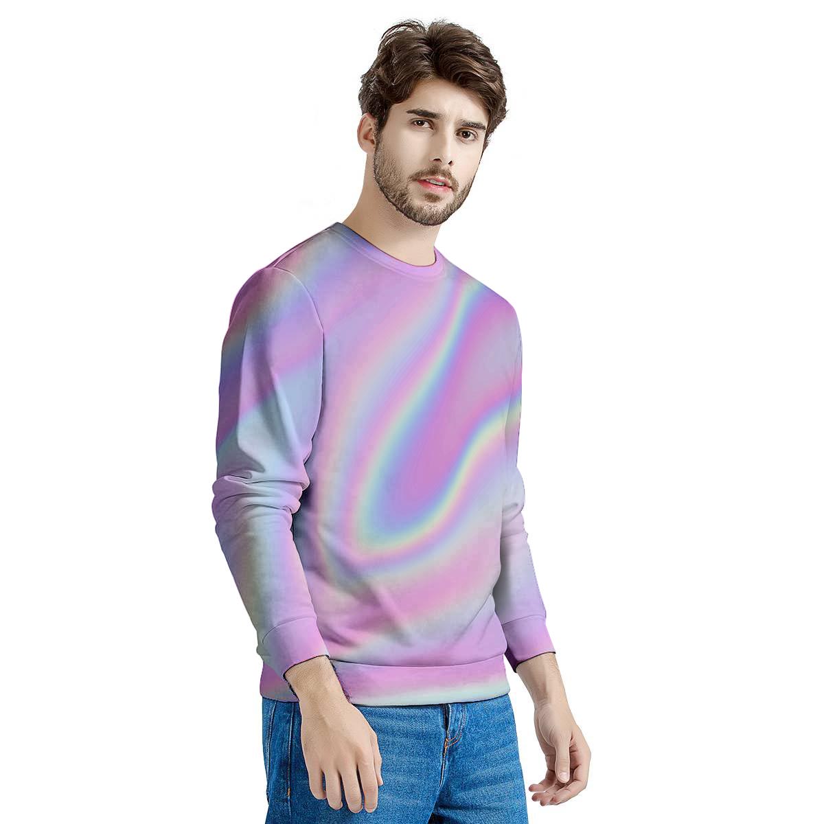 Holographic Men's Sweatshirt-grizzshop