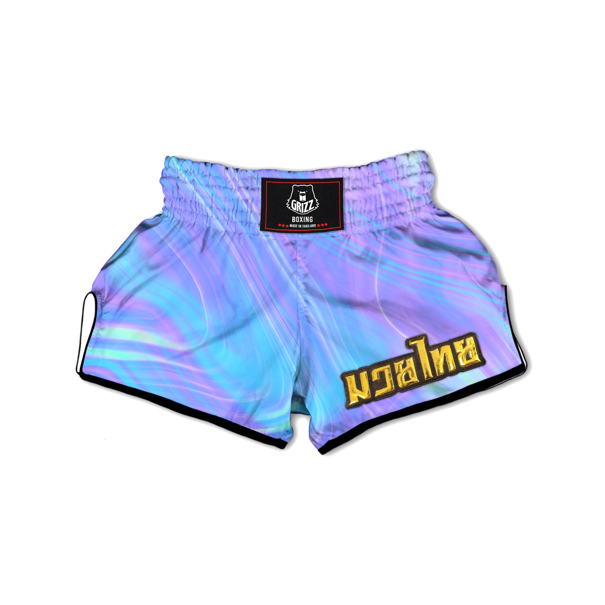 Holographic Muay Thai Boxing Shorts-grizzshop