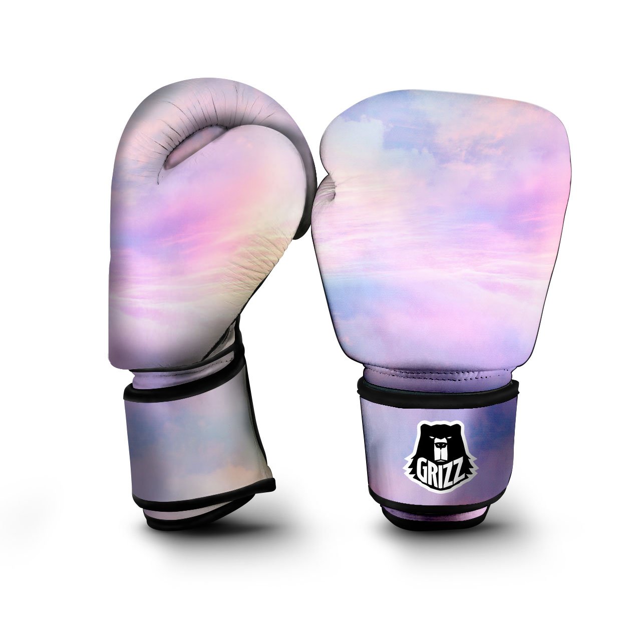 Holographic Pastel Print Boxing Gloves-grizzshop