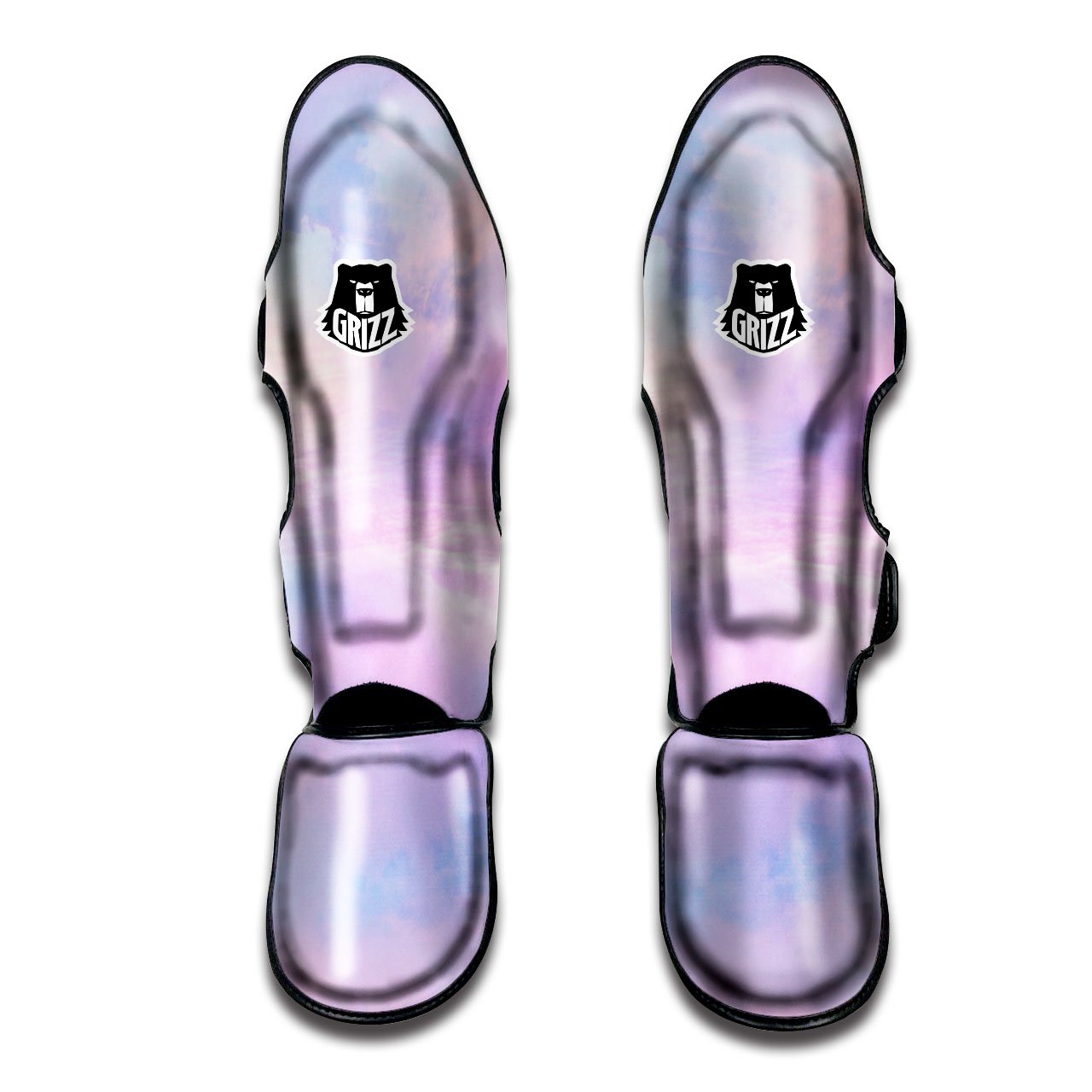 Holographic Pastel Print Muay Thai Shin Guards-grizzshop