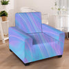 Holographic Print Armchair Cover-grizzshop